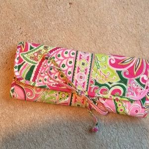 Vera Bradley makeup brush case
